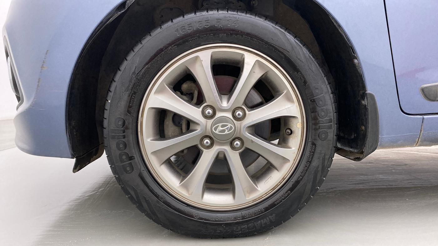 2015 Hyundai Grand i10 ASTA 1.1 CRDI, Diesel, Manual, 74,269 km, Left Front Wheel
