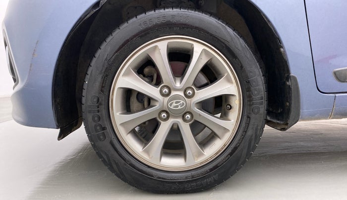 2015 Hyundai Grand i10 ASTA 1.1 CRDI, Diesel, Manual, 74,269 km, Left Front Wheel