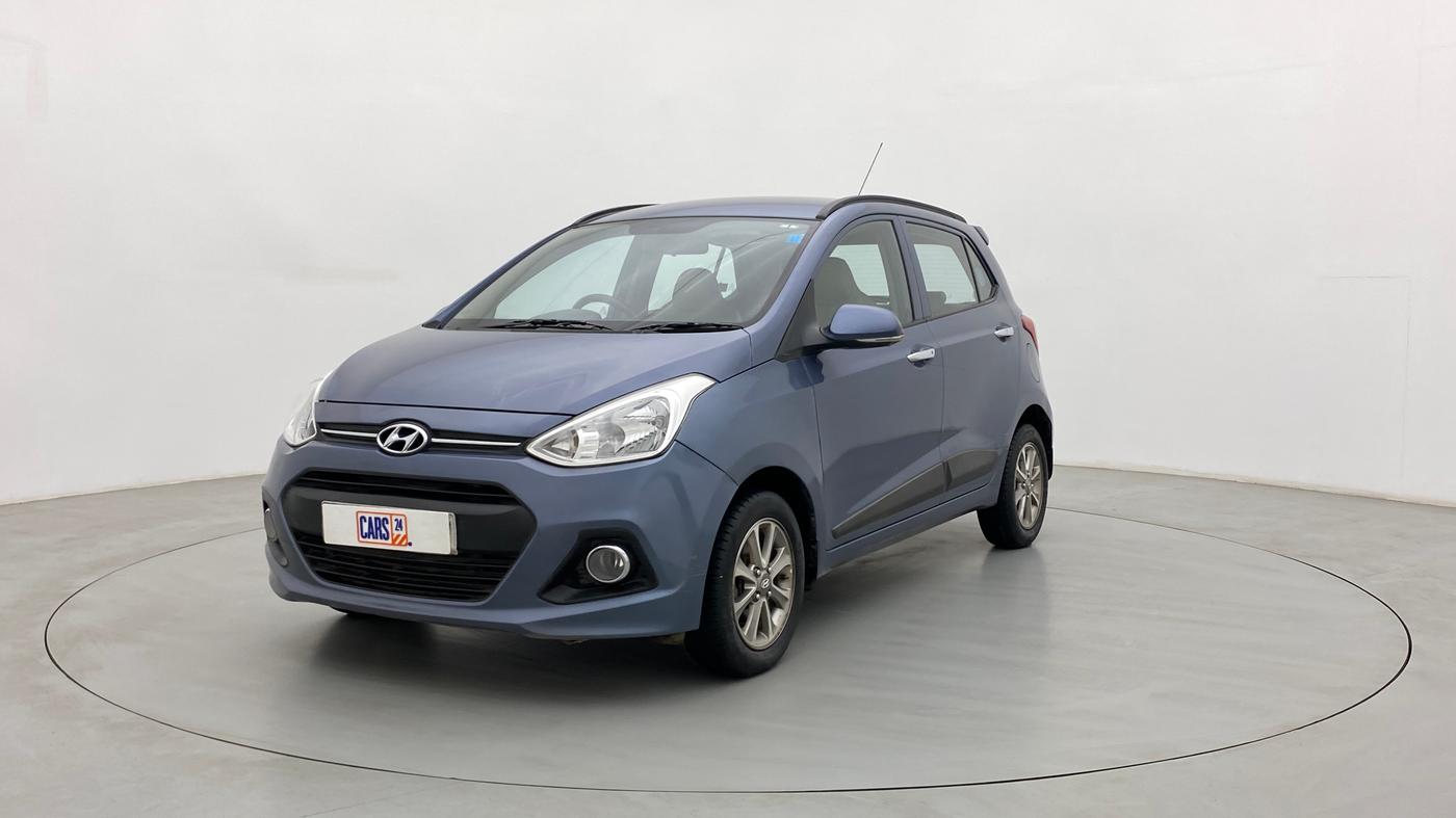 2015 Hyundai Grand i10 ASTA 1.1 CRDI, Diesel, Manual, 74,269 km, Left Front Diagonal