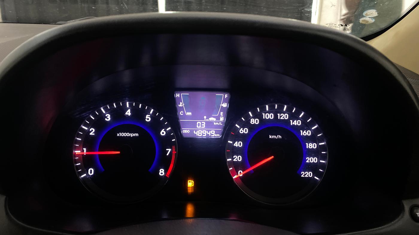 2015 Hyundai Verna 1.4 VTVT, Petrol, Manual, 48,949 km, Odometer Image