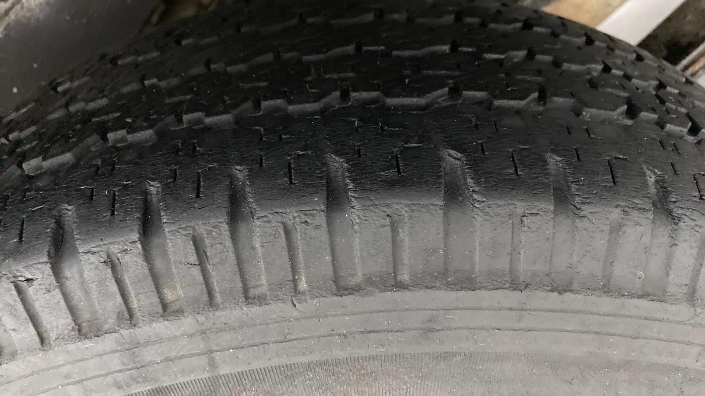 2017 Mahindra Thar CRDE 4X4 BS IV, Diesel, Manual, Right Rear Tyre Tread