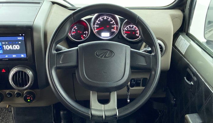2017 Mahindra Thar CRDE 4X4 BS IV, Diesel, Manual, Steering Wheel Close Up