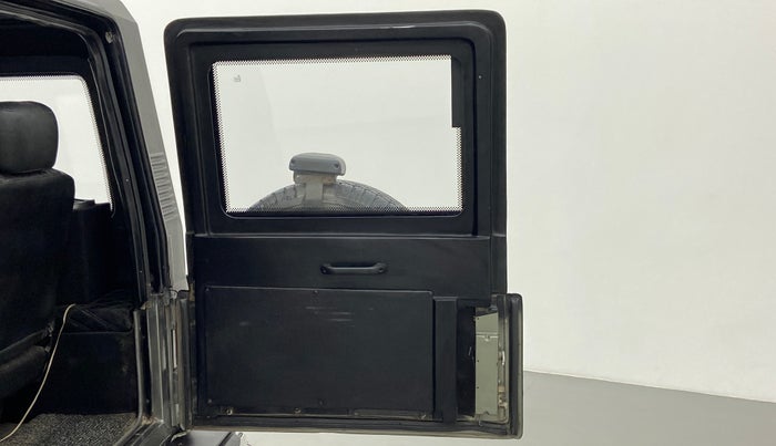 2017 Mahindra Thar CRDE 4X4 BS IV, Diesel, Manual, Boot Door Open