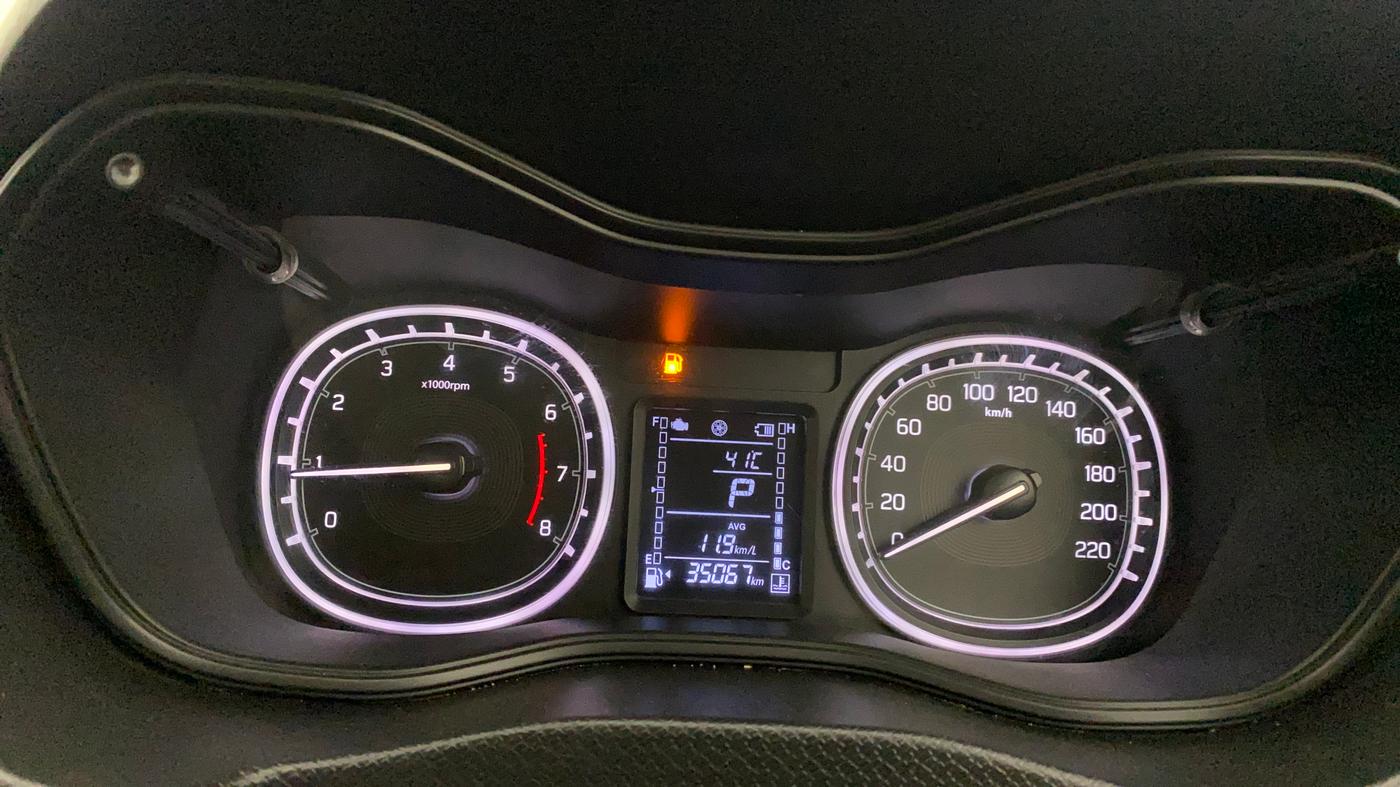 2020 Maruti Vitara Brezza ZXI AT SHVS, Petrol, Automatic, 35,065 km, Odometer Image