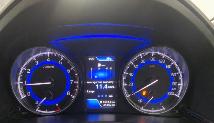 2018 Maruti Baleno ALPHA PETROL 1.2, Petrol, Manual, 44,837 km, Odometer Image