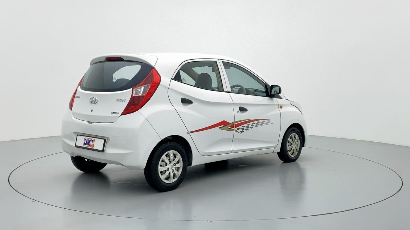2016 Hyundai Eon ERA PLUS, Petrol, Manual, 21,813 km, Right Back Diagonal (45- Degree) View