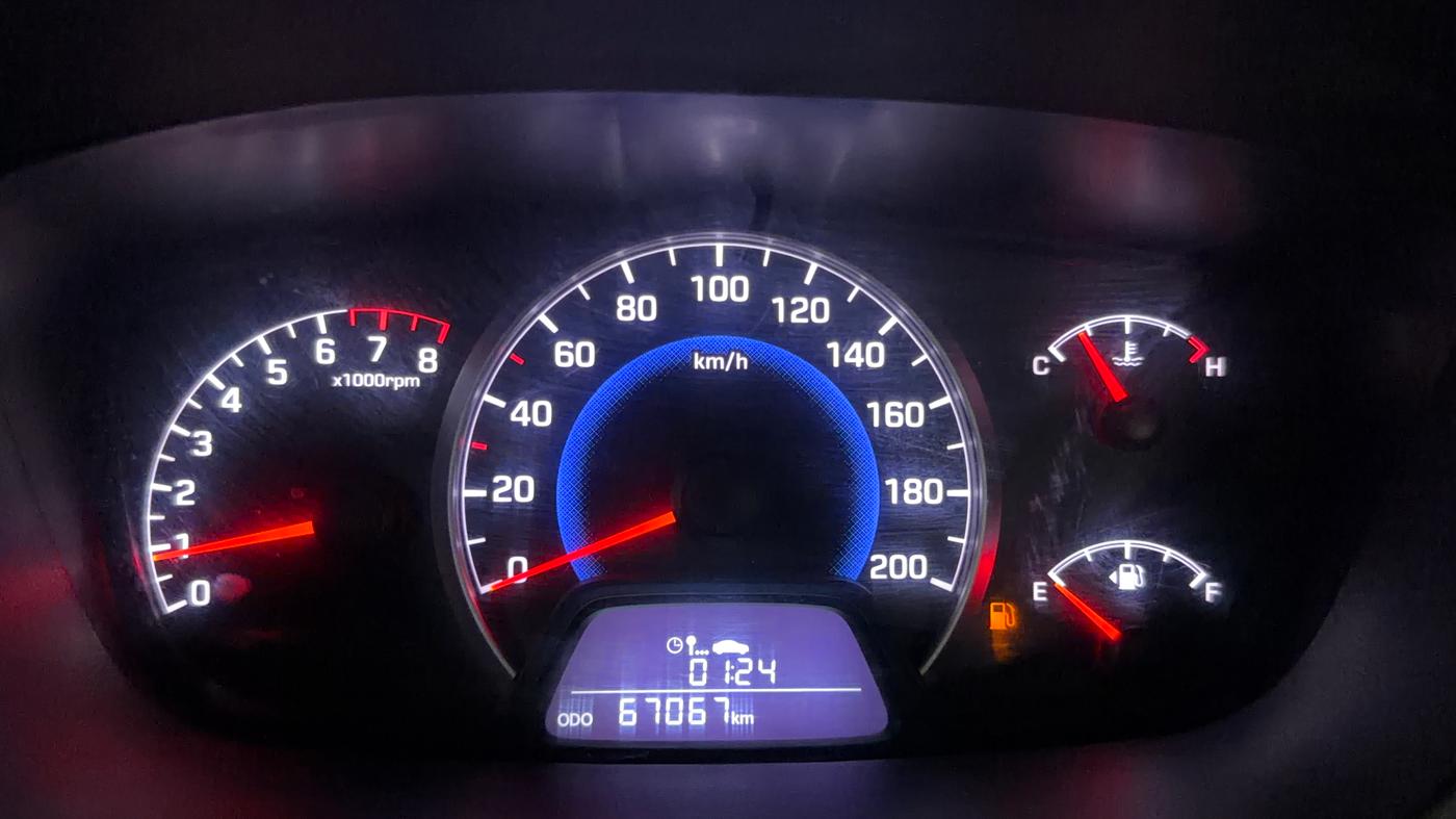 2015 Hyundai Grand i10 SPORTZ 1.2 KAPPA VTVT, Petrol, Manual, 67,049 km, Odometer Image
