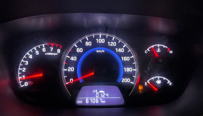 2015 Hyundai Grand i10 SPORTZ 1.2 KAPPA VTVT, Petrol, Manual, 67,049 km, Odometer Image