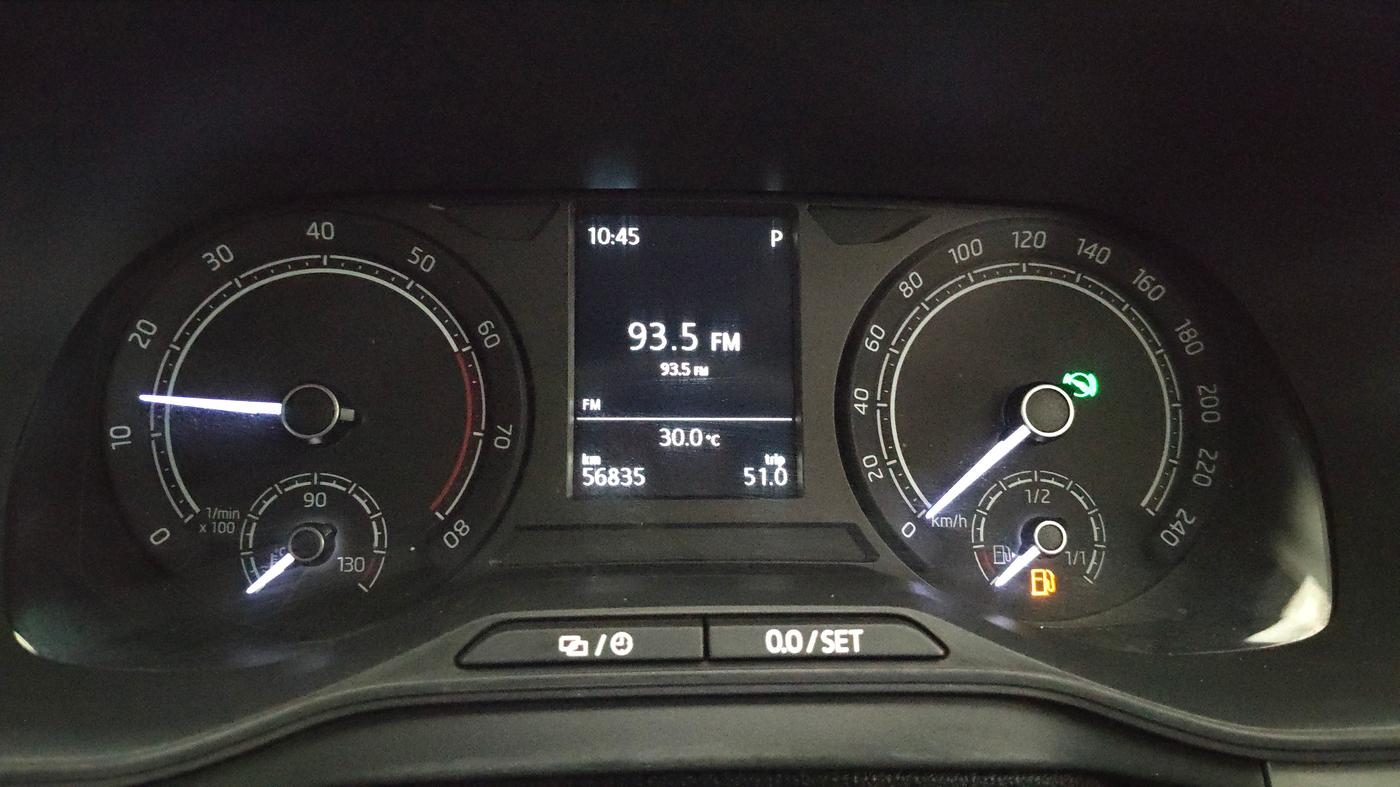 2021 Skoda KUSHAQ AMBITION 1.0L TSI AT, Petrol, Automatic, 56,814 km, Odometer Image
