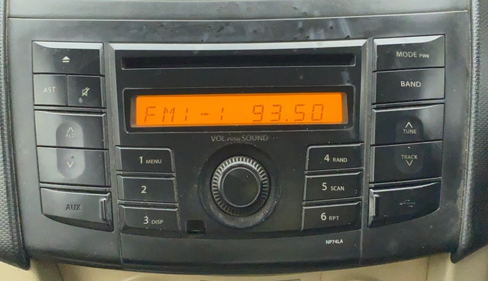 2014 Maruti Swift Dzire VXI, Petrol, Manual, 37,887 km, Infotainment System