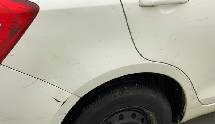 2014 Maruti Swift Dzire VXI, Petrol, Manual, 37,887 km, Right quarter panel - Slightly dented