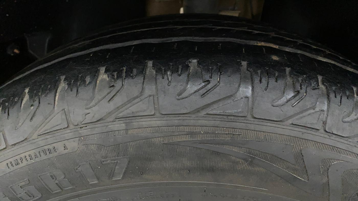 2019 Tata Harrier XZ 2.0L Kryotec, Diesel, Manual, 35,759 km, Left Front Tyre Tread