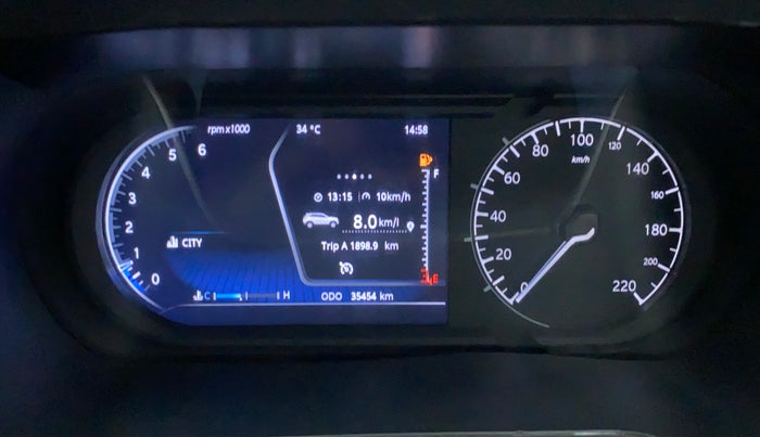 2019 Tata Harrier XZ 2.0L Kryotec, Diesel, Manual, 35,759 km, Odometer Image