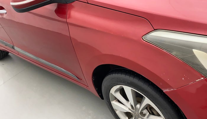 2014 Hyundai Elite i20 ASTA 1.2, CNG, Manual, 1,07,819 km, Right fender - Paint has minor damage