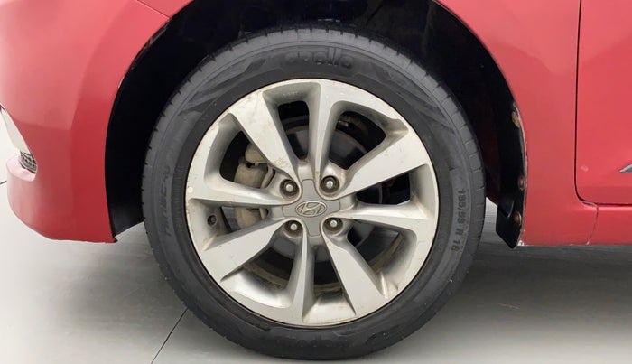 2014 Hyundai Elite i20 ASTA 1.2, CNG, Manual, 1,07,819 km, Left Front Wheel
