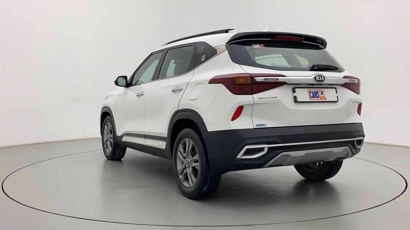 2020 KIA SELTOS HTX PLUS AT1.5 DIESEL, Diesel, Automatic, 32,089 km, Left Back Diagonal