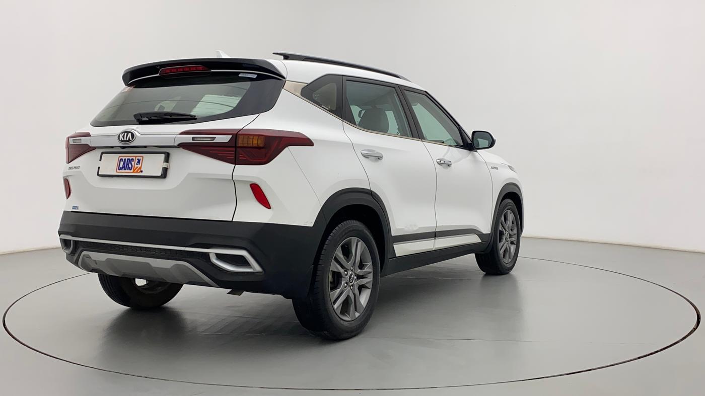 2020 KIA SELTOS HTX PLUS AT1.5 DIESEL, Diesel, Automatic, 32,089 km, Right Back Diagonal