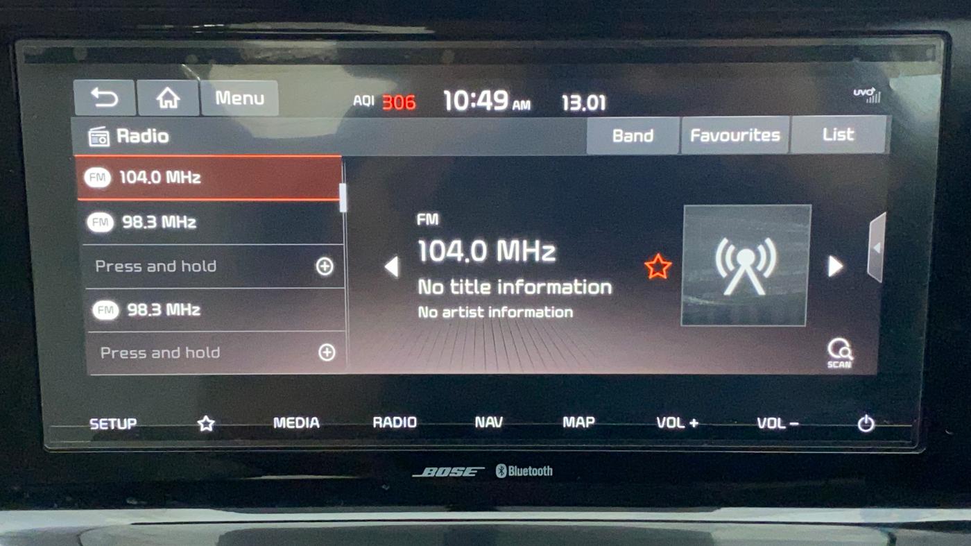 2020 KIA SELTOS HTX PLUS AT1.5 DIESEL, Diesel, Automatic, 32,089 km, Infotainment System