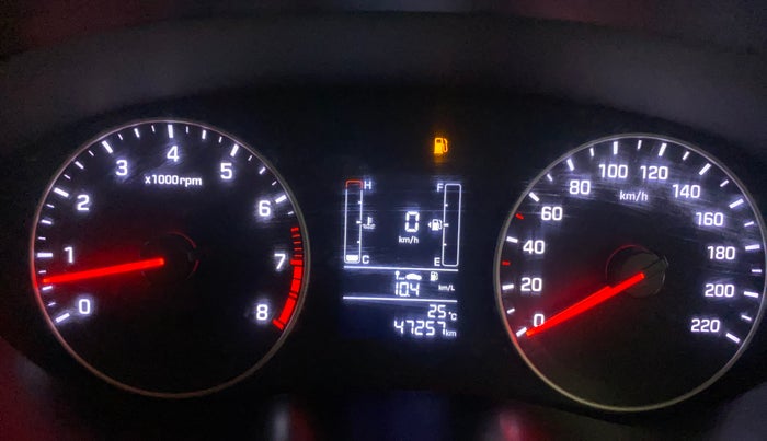 2019 Hyundai Elite i20 SPORTZ PLUS 1.2, Petrol, Manual, 47,256 km, Odometer Image
