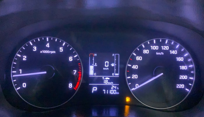 2017 Hyundai Creta SX PLUS AT 1.6 PETROL, Petrol, Automatic, 71,174 km, Odometer Image