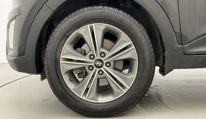 2017 Hyundai Creta SX PLUS AT 1.6 PETROL, Petrol, Automatic, 71,174 km, Left Front Wheel