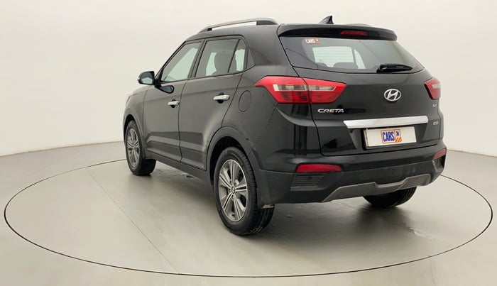 2017 Hyundai Creta SX PLUS AT 1.6 PETROL, Petrol, Automatic, 71,174 km, Left Back Diagonal