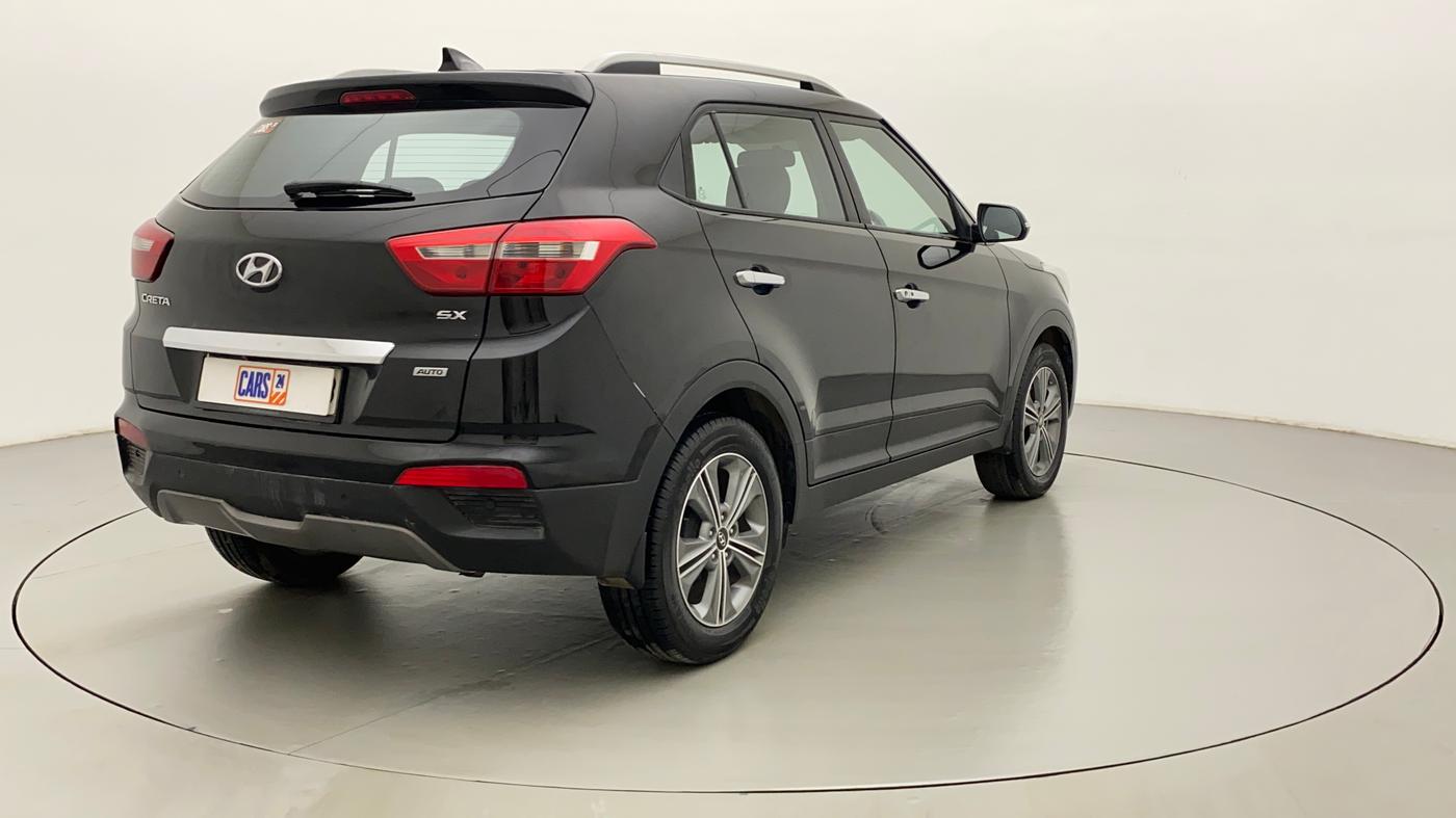 2017 Hyundai Creta SX PLUS AT 1.6 PETROL, Petrol, Automatic, 71,174 km, Right Back Diagonal