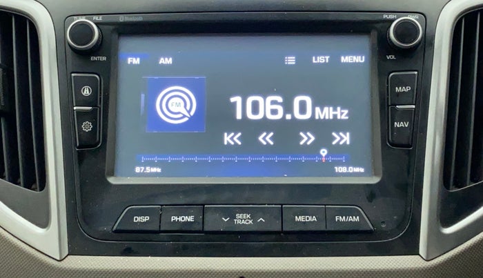 2017 Hyundai Creta SX PLUS AT 1.6 PETROL, Petrol, Automatic, 71,174 km, Infotainment System