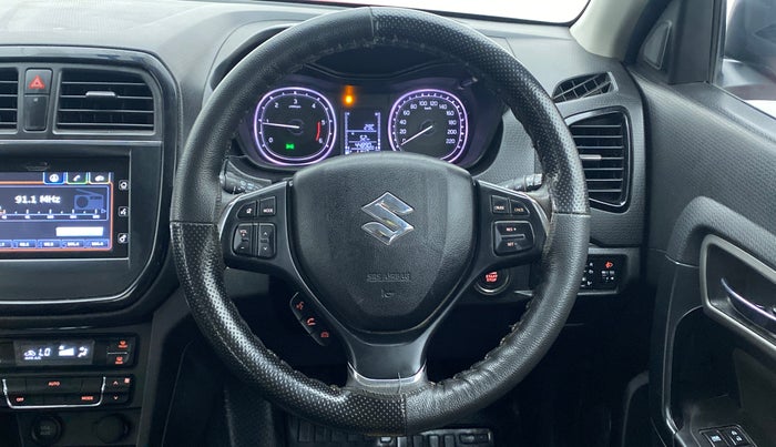 2018 Maruti Vitara Brezza ZDI PLUS, Diesel, Manual, 44,890 km, Steering Wheel Close Up