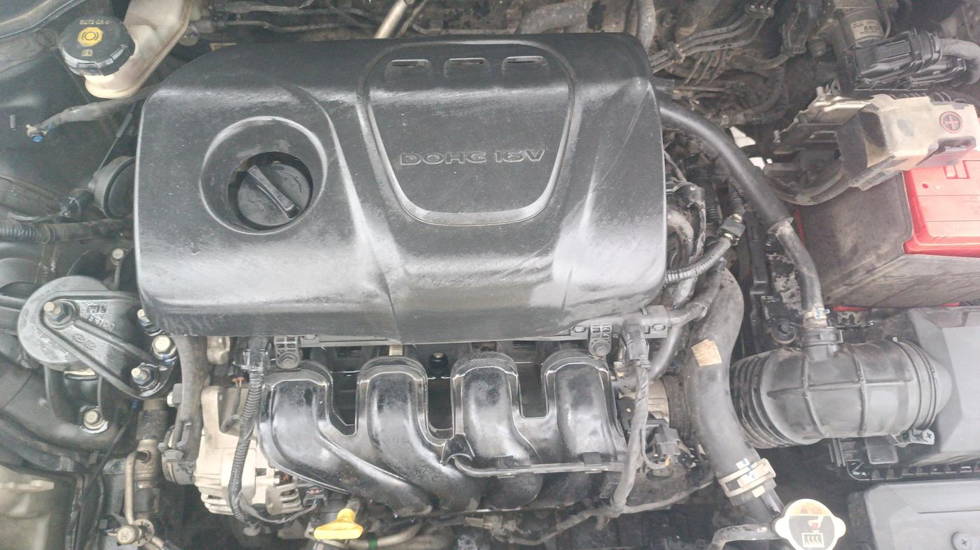 2017 Hyundai Verna 1.6 VTVT SX, Petrol, Manual, 62,049 km, Engine View