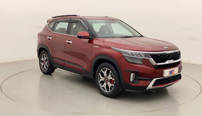 2019 KIA SELTOS GTX PLUS DCT 1.4 PETROL, Petrol, Automatic, 34,148 km, Right Front Diagonal