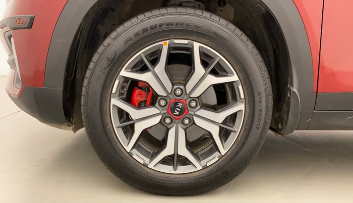 2019 KIA SELTOS GTX PLUS DCT 1.4 PETROL, Petrol, Automatic, 34,148 km, Left Front Wheel