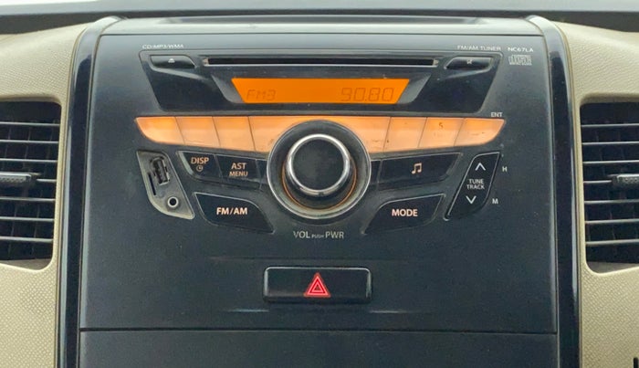 2017 Maruti Wagon R 1.0 VXI, Petrol, Manual, 75,779 km, Infotainment System