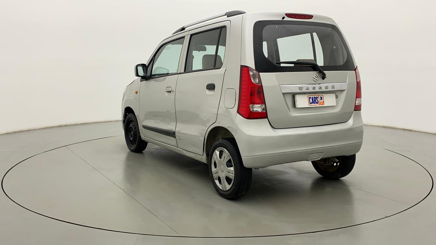 2017 Maruti Wagon R 1.0 VXI, Petrol, Manual, 75,779 km, Left Back Diagonal