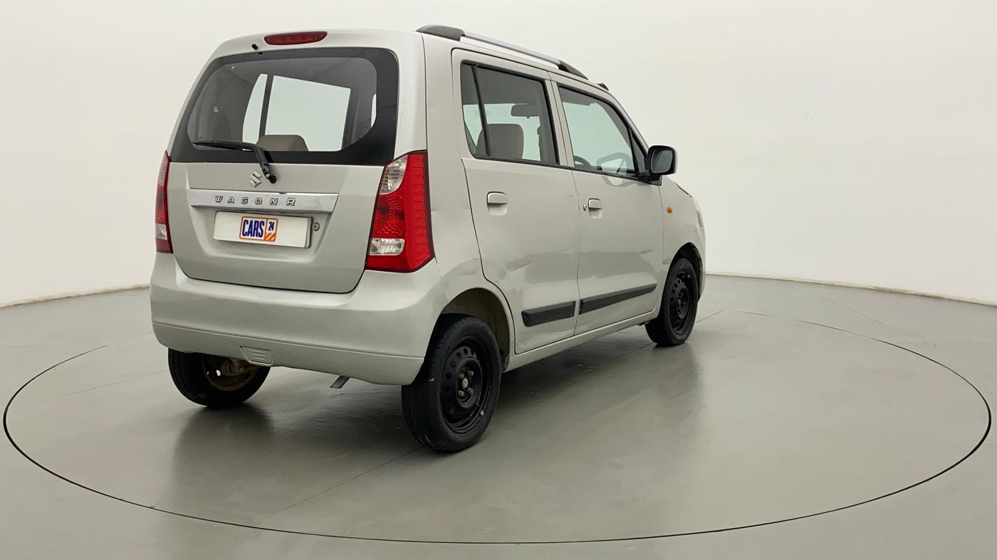 2017 Maruti Wagon R 1.0 VXI, Petrol, Manual, 75,779 km, Right Back Diagonal