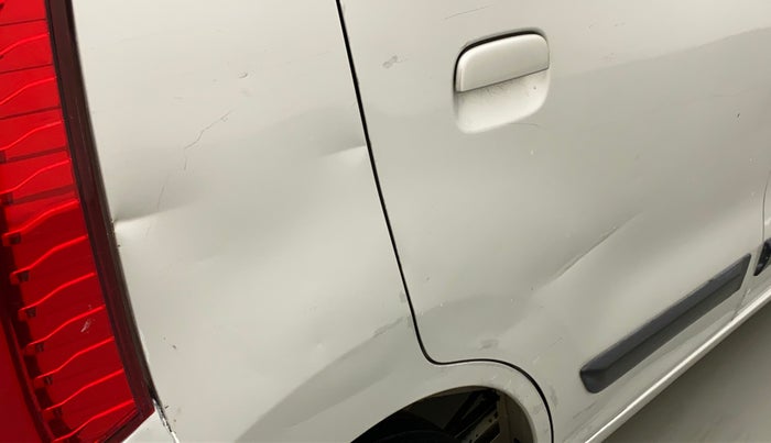 2017 Maruti Wagon R 1.0 VXI, Petrol, Manual, 75,779 km, Right quarter panel - Slightly dented