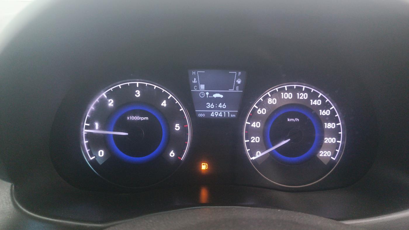 2014 Hyundai Verna FLUIDIC 1.6 VTVT SX, Petrol, Manual, 49,410 km, Odometer Image