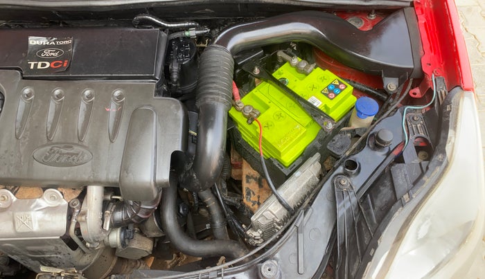 2012 Ford Figo TITANIUM 1.4 DIESEL, Diesel, Manual, 1,20,381 km, Engine View - Left