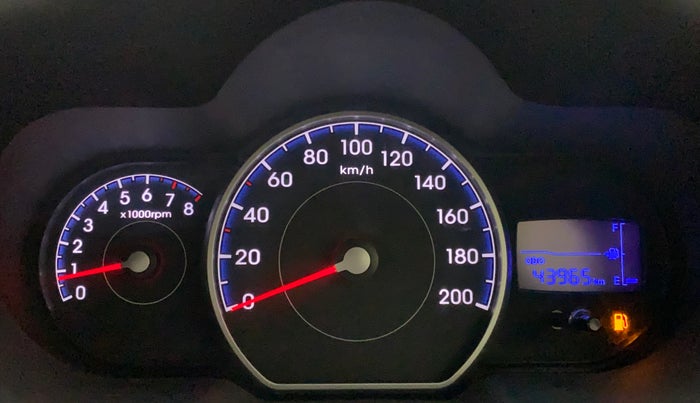 2013 Hyundai i10 MAGNA 1.2, Petrol, Manual, 43,965 km, Odometer Image
