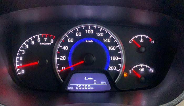 2018 Hyundai Grand i10 SPORTZ 1.2 KAPPA VTVT, Petrol, Manual, 25,369 km, Odometer Image