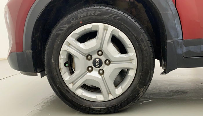 2021 KIA SONET HTK PLUS 1.5 AT, Diesel, Automatic, 85,480 km, Left Front Wheel