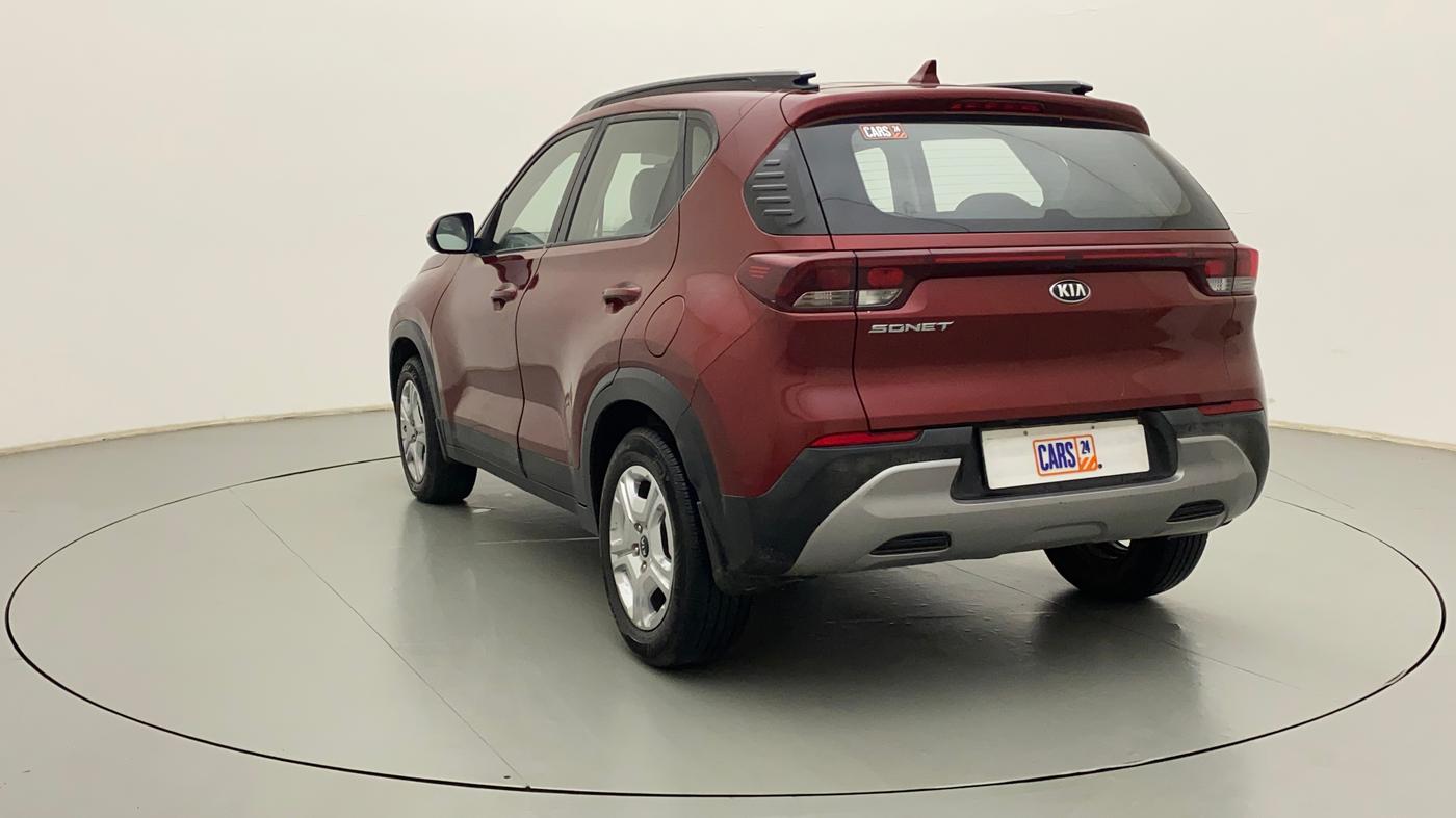 2021 KIA SONET HTK PLUS 1.5 AT, Diesel, Automatic, 85,480 km, Left Back Diagonal