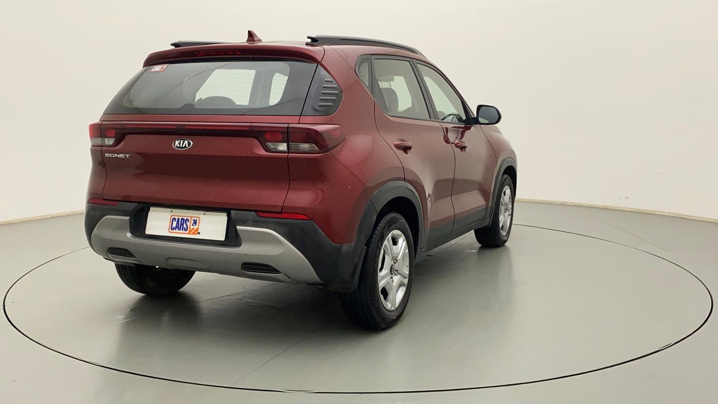 2021 KIA SONET HTK PLUS 1.5 AT, Diesel, Automatic, 85,480 km, Right Back Diagonal