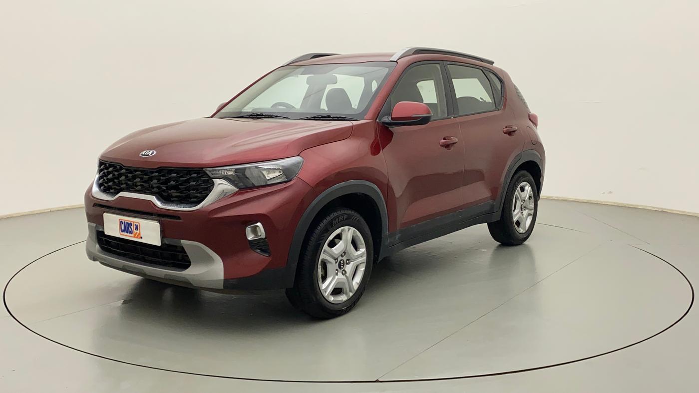 2021 KIA SONET HTK PLUS 1.5 AT, Diesel, Automatic, 85,480 km, Left Front Diagonal