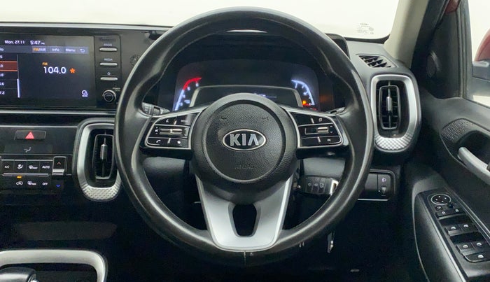 2021 KIA SONET HTK PLUS 1.5 AT, Diesel, Automatic, 85,480 km, Steering Wheel Close Up