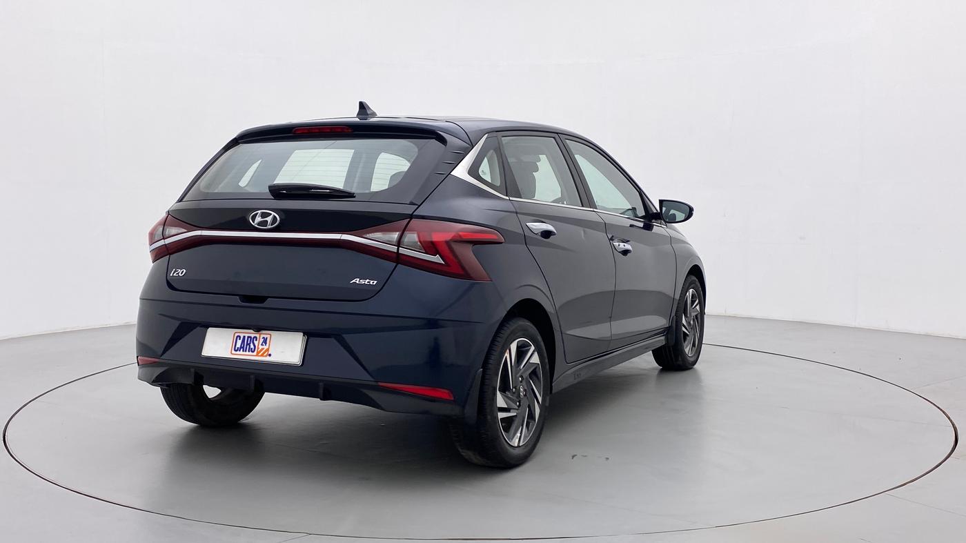 2021 Hyundai NEW I20 ASTA 1.2 MT, Petrol, Manual, 18,526 km, Right Back Diagonal