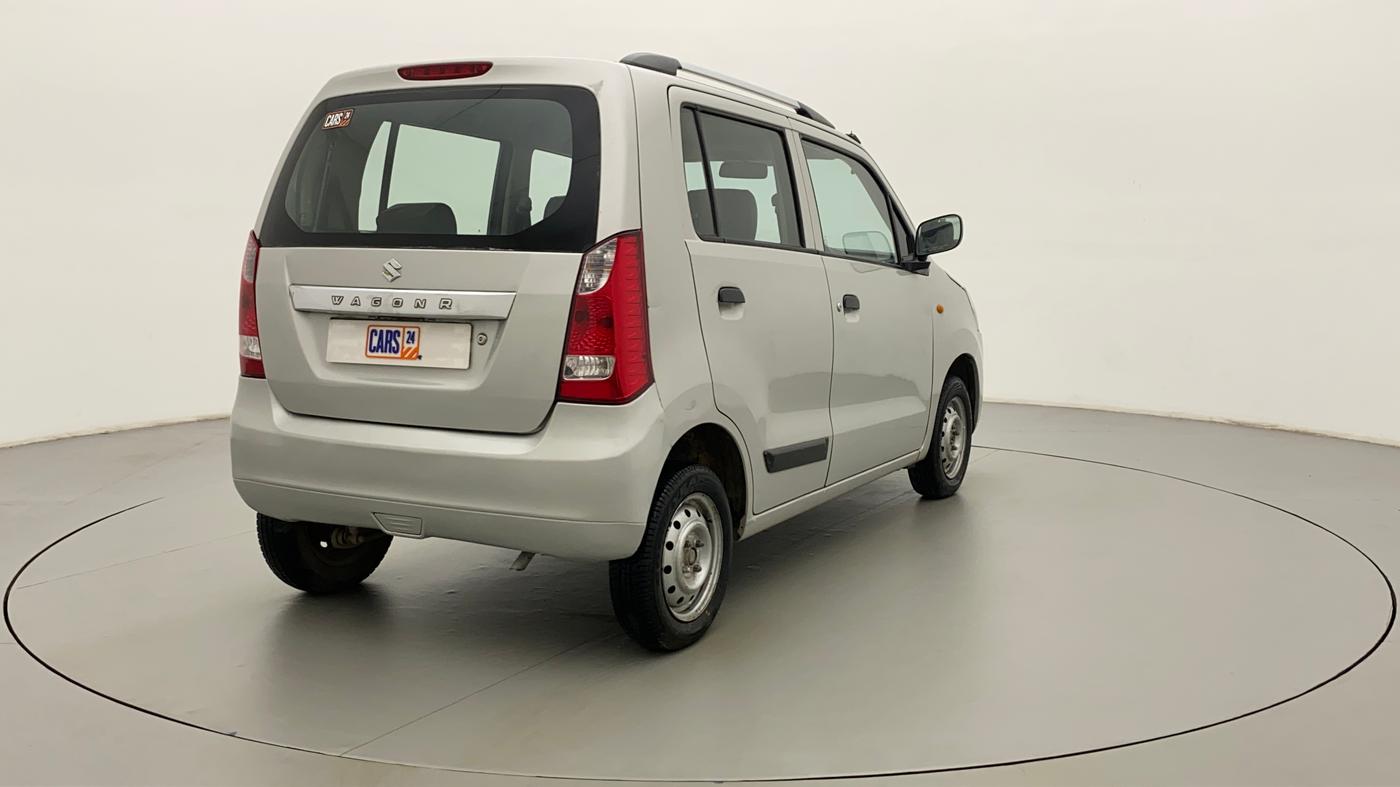 2012 Maruti Wagon R 1.0 LXI CNG, CNG, Manual, 69,668 km, Right Back Diagonal