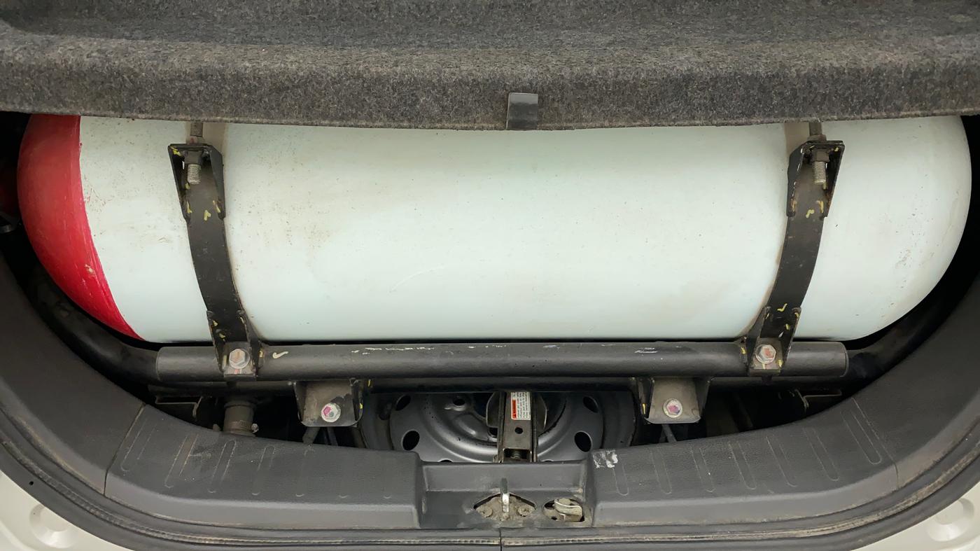 2012 Maruti Wagon R 1.0 LXI CNG, CNG, Manual, 69,668 km, Boot Inside