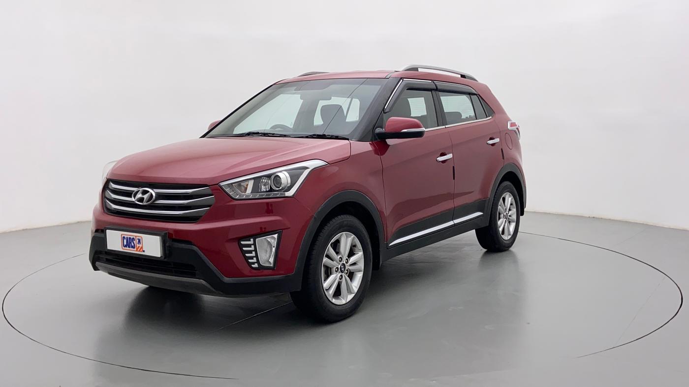 2016 Hyundai Creta 1.6 SX PLUS VTVT, Petrol, Manual, 40,660 km, Left Front Diagonal
