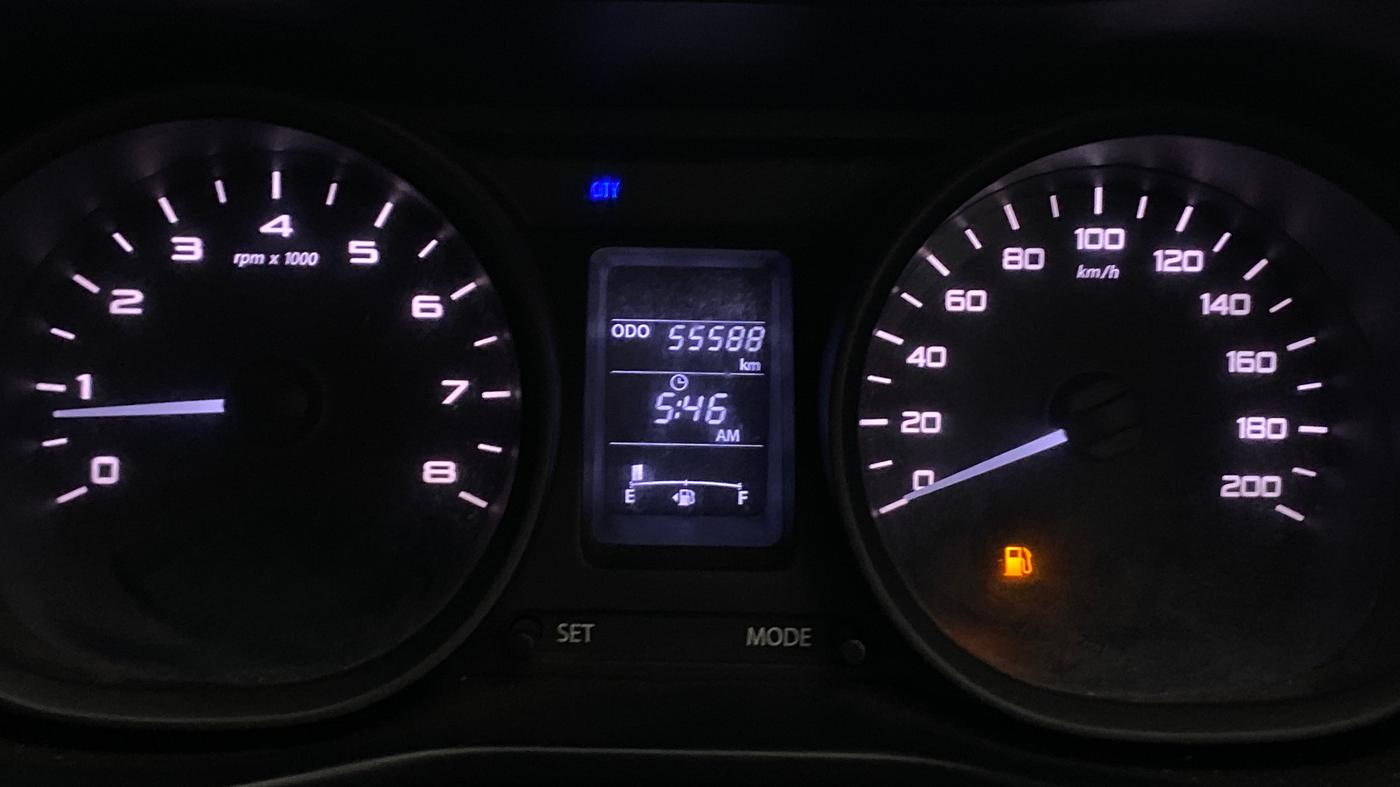 2018 Tata NEXON XE PETROL, Petrol, Manual, 55,585 km, Odometer Image